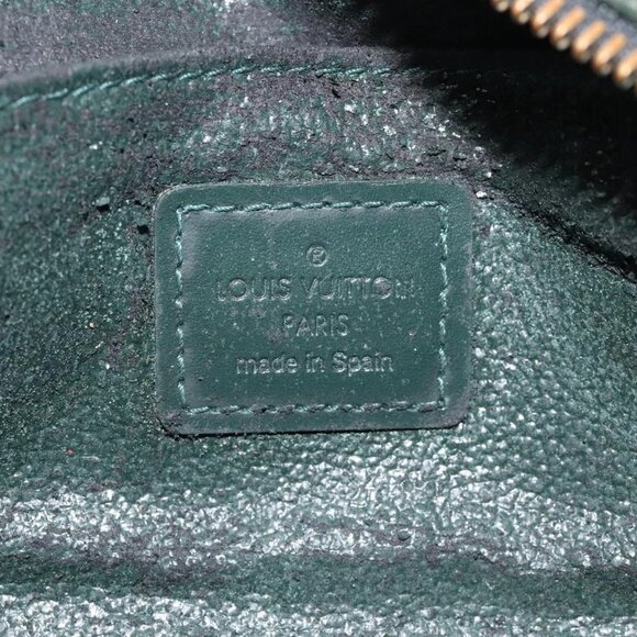 LOUIS VUITTON Taiga Trousse Toilette PM Clutch Bag Epicea - Picture 13 of 16